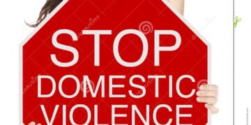 Stop Domestic Violence Placard